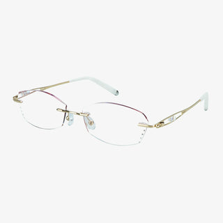 Metal Rectangle Eyeglasses