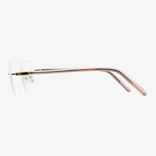 Metal Rectangle Eyeglasses