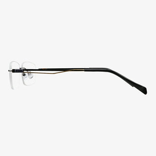 Metal Rectangle Eyeglasses