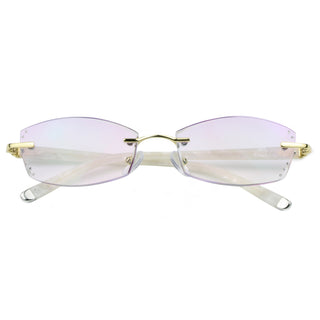 Vogue Metal Oval Eyeglasses - LifeArtVision