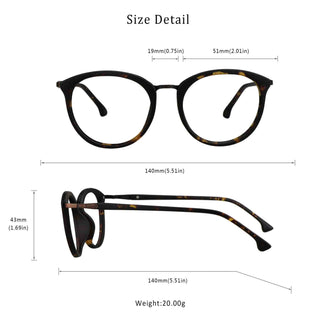 Kaitlyn Oval Eyeglasses - LifeArtVision