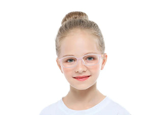 Malcom TR & Silica Gel Rectangle Kid's Eyeglasses - LifeArtVision