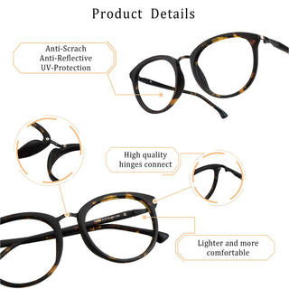 Kaitlyn Oval Eyeglasses - LifeArtVision