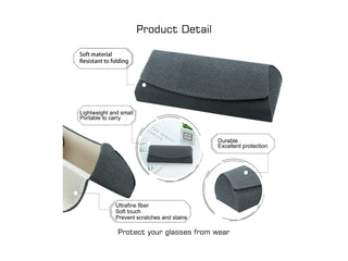 Premium Hard-Shell Eyeglass Case - LifeArtVision