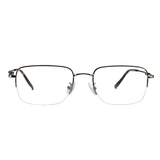 Brent Metal Rectangle Eyeglasses—LifeArtVision