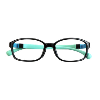 Malcom TR & Silica Gel Rectangle Kid's Eyeglasses - LifeArtVision