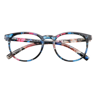 Plastic Oval Eyeglasses