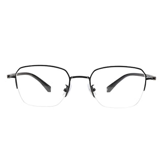 Bruce Metal  Rectangle Eyeglasses—LifeArtVision