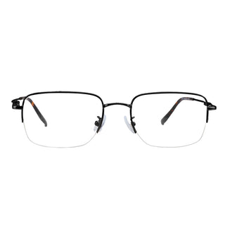 Brent Metal Rectangle Eyeglasses—LifeArtVision