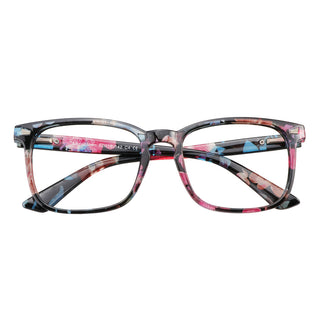 Plastic Rectangle Eyeglasses 