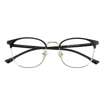 Metal Oval Eyeglasses