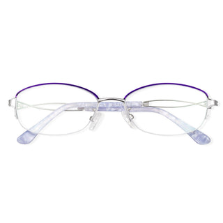 Amelia Metal&Marble Oval Eyeglasses - LifeArtVision