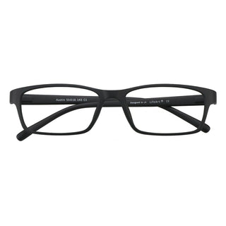 Jeremiah Plastic Rectangle Eyeglasses - LifeArtVision