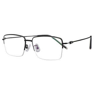 Metal Rectangle Eyeglasses 