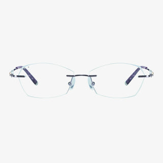 Metal Rectangle Eyeglasses