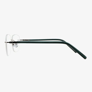 Metal Rectangle Eyeglasses