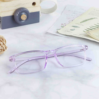 Madge Plastic Rectangle Eyeglasses - LifeArtVision