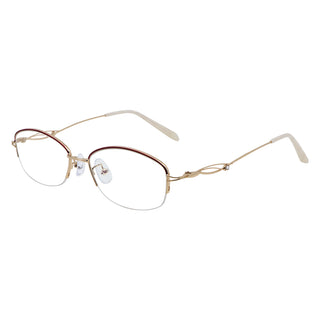 Metal Oval Eyeglasses