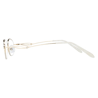 Metal Oval Eyeglasses