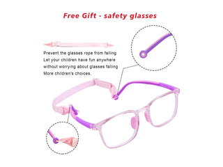 TR Rectangle Kid's Eyeglasses 