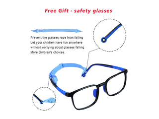 TR Rectangle Kid's Eyeglasses 