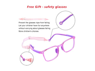 TR Rectangle Kid's Eyeglasses 