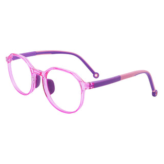 Aden TR Geometric Kid's Eyeglasses - LifeArtVision