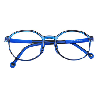 Aden TR Geometric Kid's Eyeglasses - LifeArtVision