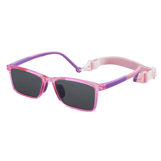 Geoffrey TR & Silica Gel Rectangle Sunglasses - LifeArtVision