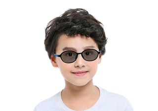 TR&Silica Gel Round Sunglasses