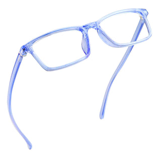 Madge Plastic Rectangle Eyeglasses - LifeArtVision