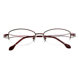 Zachary Metal Oval Eyeglasses - LifeArtVision