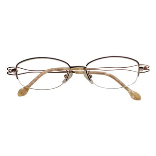 Zachary Metal Oval Eyeglasses - LifeArtVision