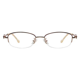 Zachary Metal Oval Eyeglasses - LifeArtVision