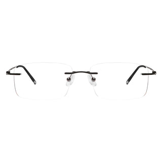  Metal Rectangle Eyeglasses 