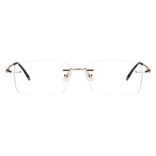  Metal Rectangle Eyeglasses 