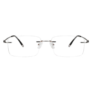  Metal Rectangle Eyeglasses 