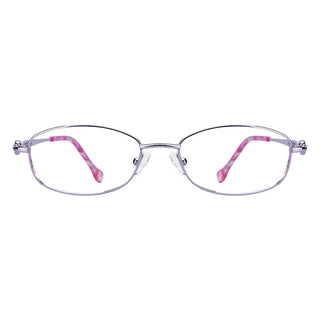 Metal Oval Eyeglasses