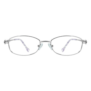 Metal Oval Eyeglasses