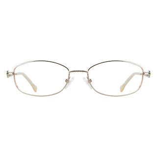 Metal Oval Eyeglasses