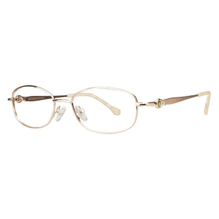 Metal Oval Eyeglasses