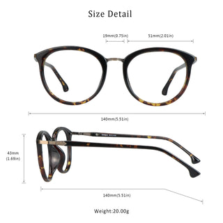 Kaitlyn Oval Eyeglasses - LifeArtVision