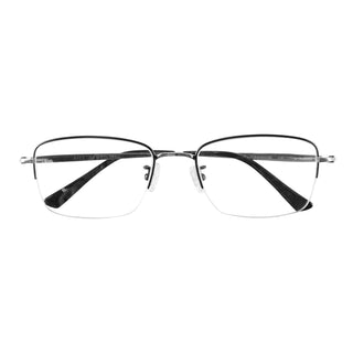 Billy Titanium containing Rectangle Eyeglasses - LifeArtVision