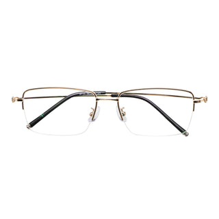 August Metal Rectangle Eyeglasses - LifeArtVision