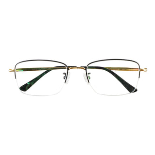 Billy Titanium containing Rectangle Eyeglasses - LifeArtVision