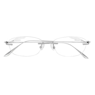 Metal Geometric Eyeglasses