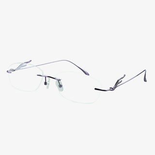 Metal Geometric Eyeglasses