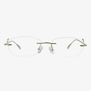 Metal Geometric Eyeglasses