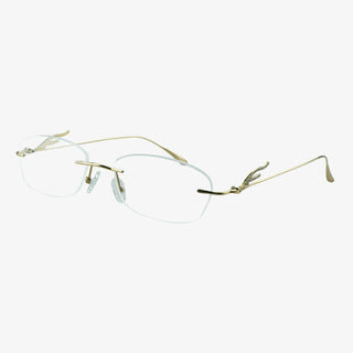 Metal Geometric Eyeglasses