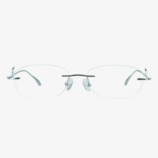 Metal Geometric Eyeglasses